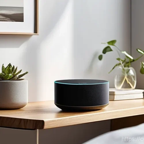 Home 15 AI 기반 스마트홈 자동화 - **Prompt 1: A Serene AI-Powered Morning Routine**
A bright, peaceful morning scene inside a mode...